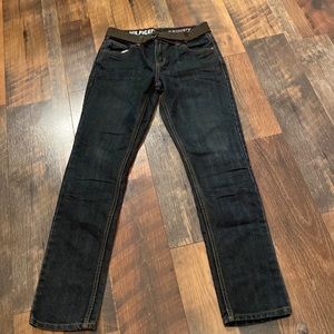 NWOT Tommy Hilfiger Skinny Rebel jeans size 12 with belt